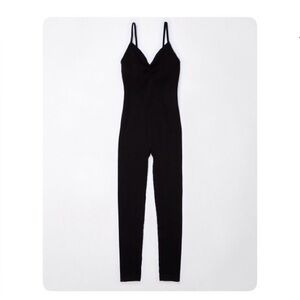 Black Spaghetti Strap Jumpsuit